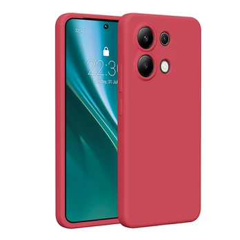 Dėklas Etteri Silicone case for Xiaomi Redmi Note 13 4G raspberry
