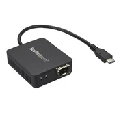Šakotuvas StarTech USB C TO FIBER OPTIC CONVERTER/IN kaina