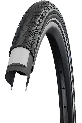 Padanga 28" Schwalbe Delta Cruiser Plus HS 431, Active Wired 50-622 / 28x2.00 Reflex