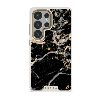 Make A Wish - Gold Marble Samsung Galaxy S25 Ultra Case, Elite Light (Magnetic) / Gold