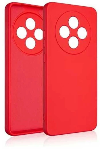 Beline Dėklas Silicone Oppo Reno 12F 5G raudona /red
