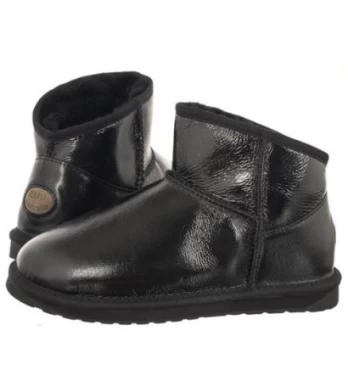 EMU Australia Aarnos Glossy Black/Noir W12922 (EM485-b) batai