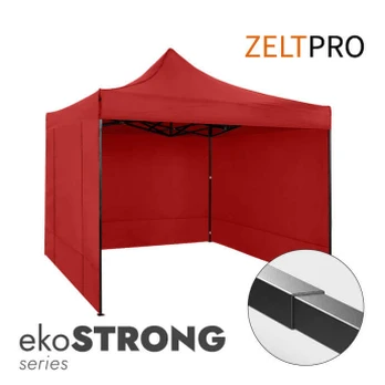 Greito surinkimo palapinė 2x2 Raudona Zeltpro EKOSTRONG