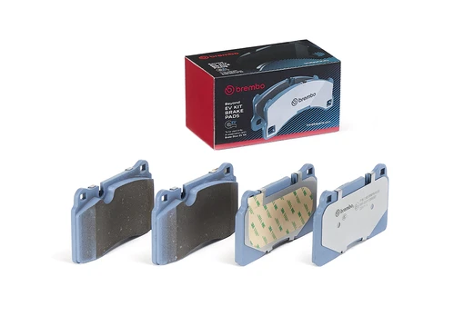 Stabdžių trinkelių rinkinys, diskinis stabdys BREMBO P 85 116E