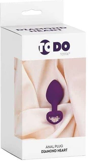 Toyfa Anal Plug Diamond Heart