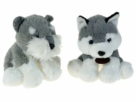 Plush toy - 596795 - HUSKY - size 21 cm