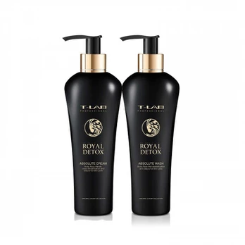 T-LAB Professional Royal Detox Absolute Prabangus kūno priežiūros priemonių rinkinys