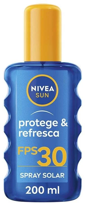 Apsauginis purškiklis nuo saulės kūnui Nivea Sun Protect & Refresh SPF30, 200 ml