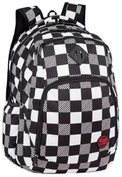 Kuprinė CoolPack Checkers, balta/juoda kaina