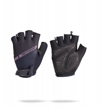Bbb bbw-55 dviratininko pirštinės highcomfort, juodos