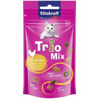 VITAKRAFT Trio Mix Poultry - skanėstas katėms - 60g