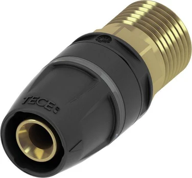 Push-fit connector 1/2''M x 16 TECE