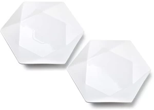 Lėkštė Mondex, 2 vnt., 32.5 cm x 28.5 cm x 3 cm, balta