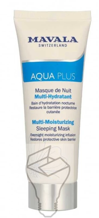 Mavala Aqua Plus Multi-Moisturizing Sleeping Mask, 75 ml