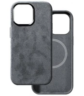 Pilkas dėklas Apple iPhone 13 Pro telefonui "Alcane Magsafe"