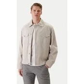 BOSS Odinė striukė Johot 50552130 Pilka Regular Fit
