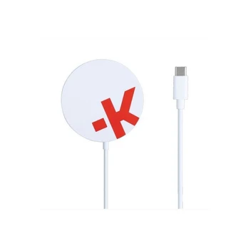 Skross MagSafe belaidis įkroviklis baltas