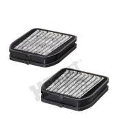 Filtras, salono oras HENGST FILTER E989LC01-2 kaina