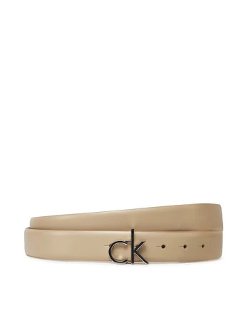 Calvin Klein Diržas Ck Buckle Belt 3.0_Smooth K60K613156 Smėlio