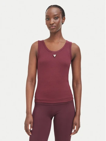 Guess Marškinėliai V6YP09 K4312 Vyšninė Regular Fit