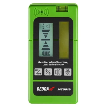 Lazerio spindulio detektorius Dedra MC0919, 50m