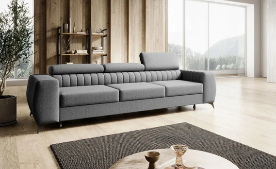 Sofa - lova PIERO 3 (audinio pasirinkimas)