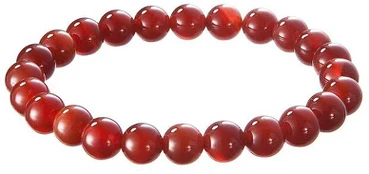 Evolution Group Dark coral mineral bracelet 43056.3