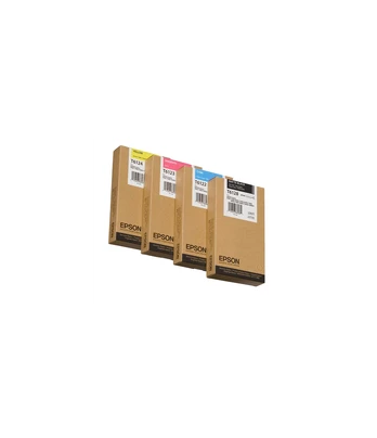 Epson T612200 Ink cartrige, Cyan, Singlepack, 220 ml | C13T612200