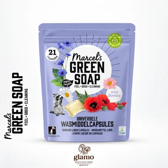Marcel’s Green Soap – skalbimo kapsulės, 21 vnt.