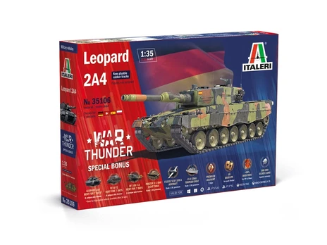 Italeri - Leopard 2 A4 - WAR THUNDER, 1/35, 35106