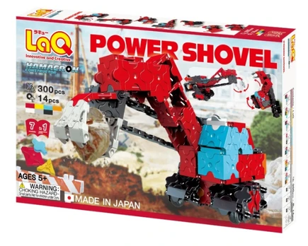 LAQ Japoniškas konstruktorius Hamacron Constructor POWER SHOVEL, 4952907004512