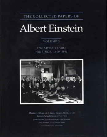 Collected Papers of Albert Einstein, Volume 3