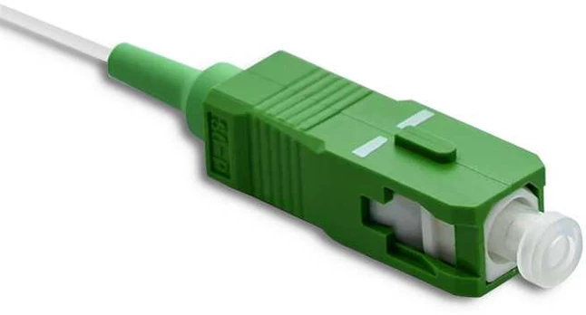 Qoltec Pigtail światłowodowy LC/UPC | Singlemode | 9/125 | G657A2 | 2m