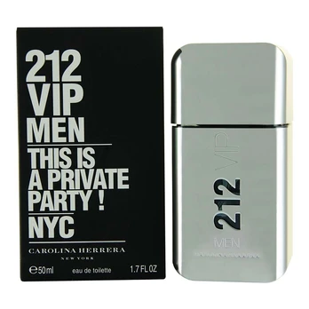 Tualetinis vanduo Carolina Herrera 212 VIP Men EDT vyrams 50 ml
