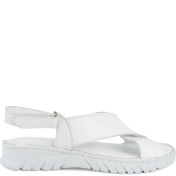 GRUNER SCHUHE Basutės moterims, Balta, Sandals
