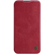 Dėklas Nillkin Qin Pro Leather Case iPhone 14 Plus Raudonas kaina