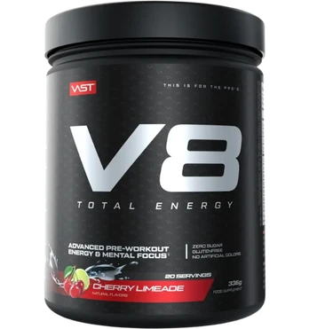 VAST V8 Total Energy, Cherry Limeade, 336 g