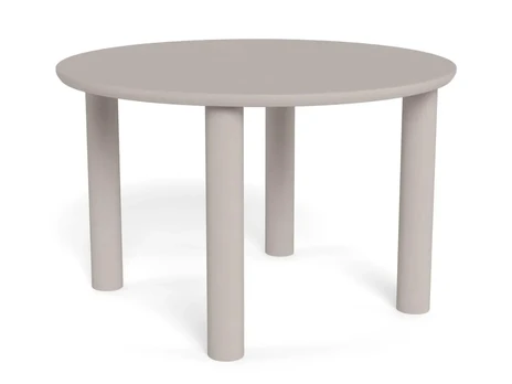 Magee dining table, Top MDF grey , Base MDF grey , Ø120x75 cm