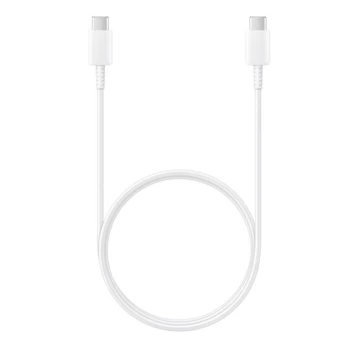 [Užsakomoji prekė] Kabelis USB-C į Type-C Fast Charging 3A, 1m - Samsung (EP-DA705BWE) - Baltas