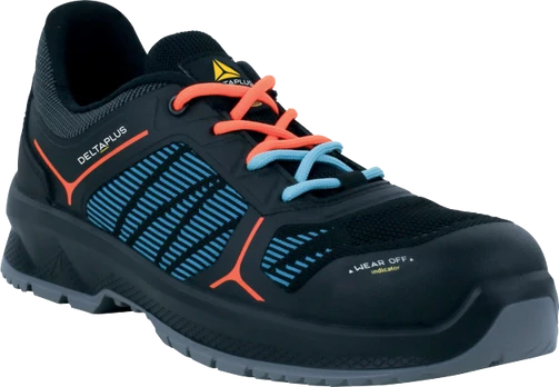 Safetyshoes Campione S1PS SR, black/blue 43, Delta Plus