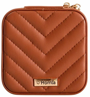 Papuošalų dėžutė Homla Rinas 752827, 10.5 cm, ruda