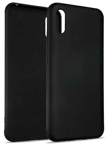 Beline Dėklas Silicone Xiaomi Redmi 9A juoda/juodas