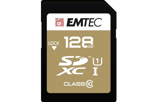 Emtec EliteGold SDXC UHS-I U1 atminties kortelė 128 GB