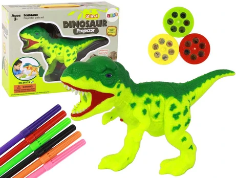 Projektorius Dinozauras su žymekliais
