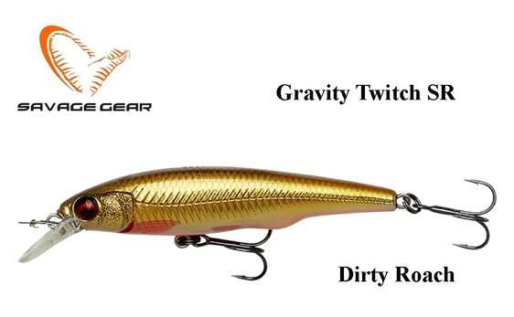 Vobleris Savage Gear Gravity Twitch SR Dirty Roach 8.3 cm