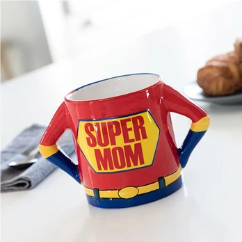 Puodelis "Super MOM"