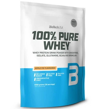 BioTech 100% Pure Whey, Strawberry, 1000 g