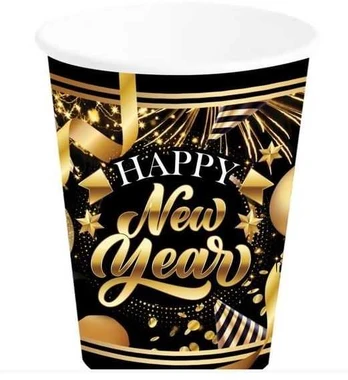 Fiesta Happy New Year papkrus, 6 stk