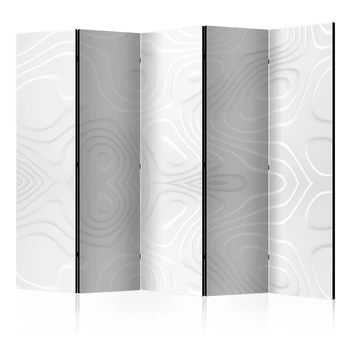 Artgeist Pertvara - Room divider - Baltas waves II