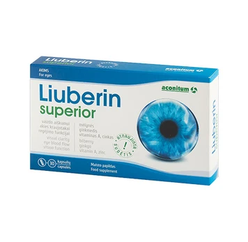 Akims LIUBERIN SUPERIOR, 30 kaps. (Dabar 3 už 2 kainą!)